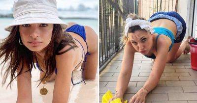 13 фотопародий от девушки, которая без стеснения иронизирует над пафосными образами знаменитостей и моделей - twizz.ru - Италия