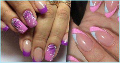 Разноцветный френч: 25 сочных интересных дизайнов - leprechaun.land