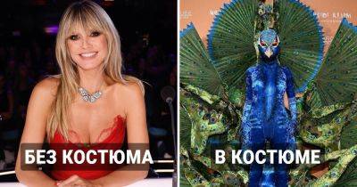 Хайди Клум подтвердила статус королевы Хэллоуина, надев костюм павлина из живых людей и превратив мужа в яйцо - twizz.ru - Нью-Йорк - Нью-Йорк