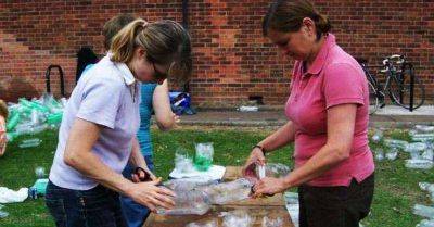 Соседка рассказала зачем всю зиму копила пластиковые бутылки. - leprechaun.land