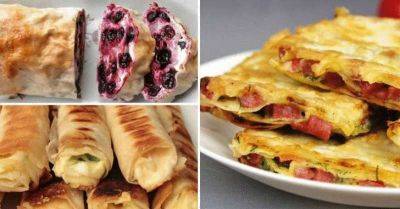 ТОП-10 самых вкусных блюд на основе лаваша. От закусок до десертов! - leprechaun.land