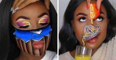 20 примеров нереального 3D-макияжа от британского визажиста, которая, кажется, колдует вне Хогвартса - leprechaun.land - Англия