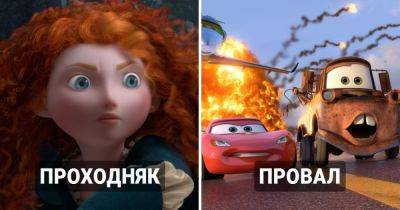 10 худших мультфильмов студии Pixar, которые меньше всего понравились простым зрителям - twizz.ru - Кинопоиск