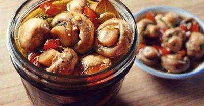 Быстрые маринованные вкусные шампиньоны — делаю на все праздники! - leprechaun.land
